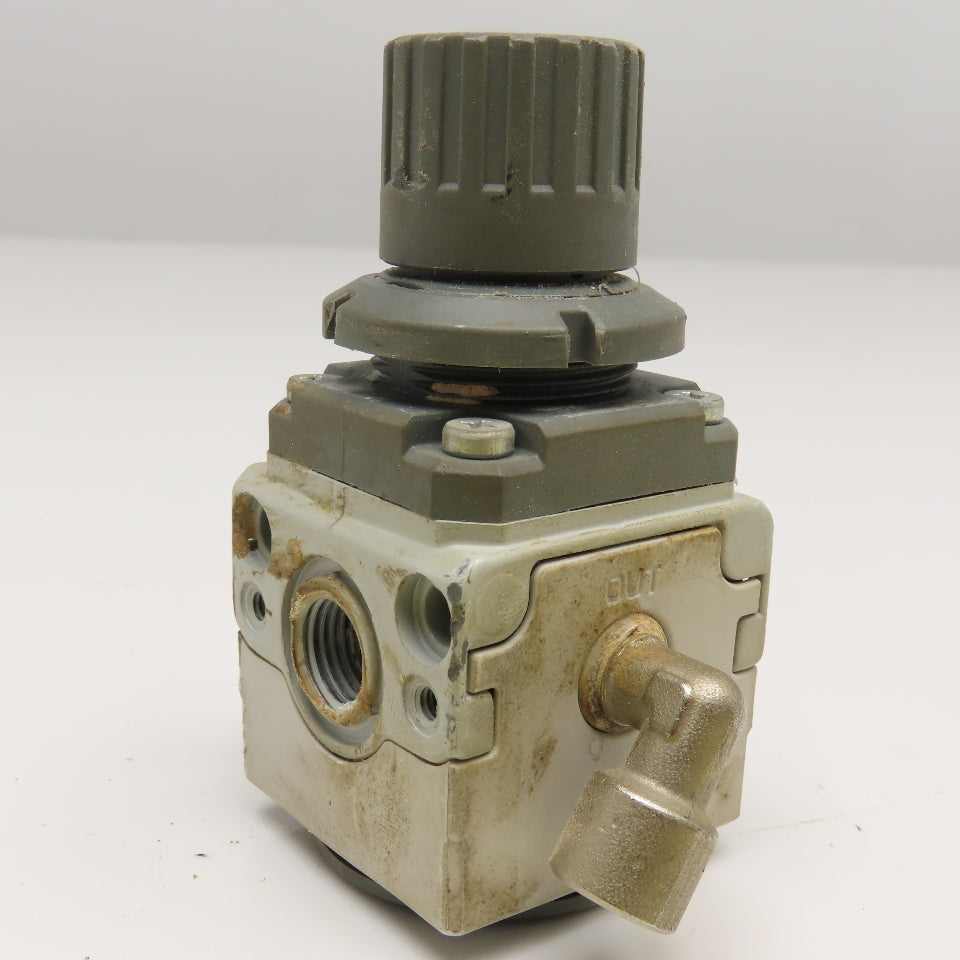 Camozzi MC104-M00 G1/4 G1/8 Ports Compressed Air Pressure Regulator