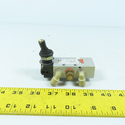 Camozzi 358-900S03 29-473-304-00A Manual Pneumatic Control Valve 10 Bar