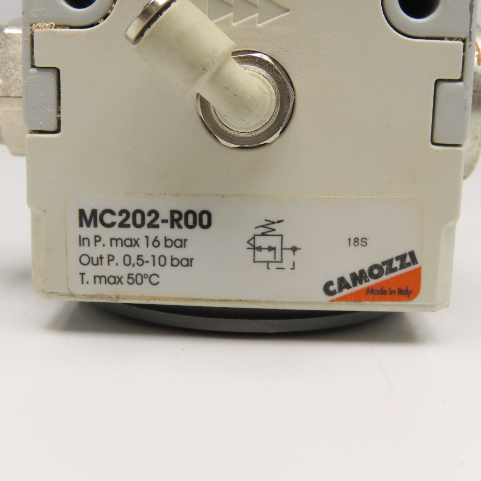 Camozzi MC202-R00 G3/8 G1/2 Ports Compressed Air Pressure Regulator