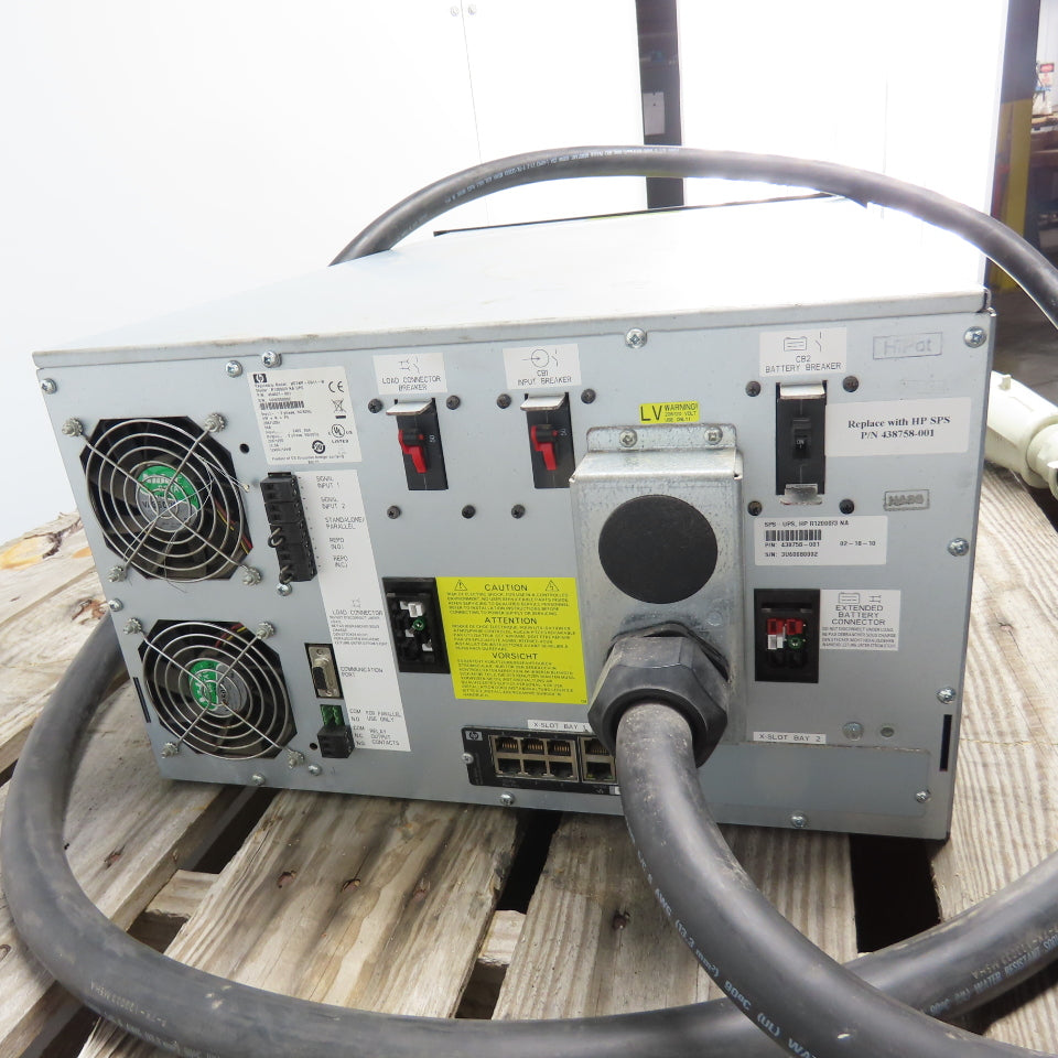 HP 434921-001 R12000/3 NAUPS 3Ph 208/120/240V Input Uninterruptible Power System
