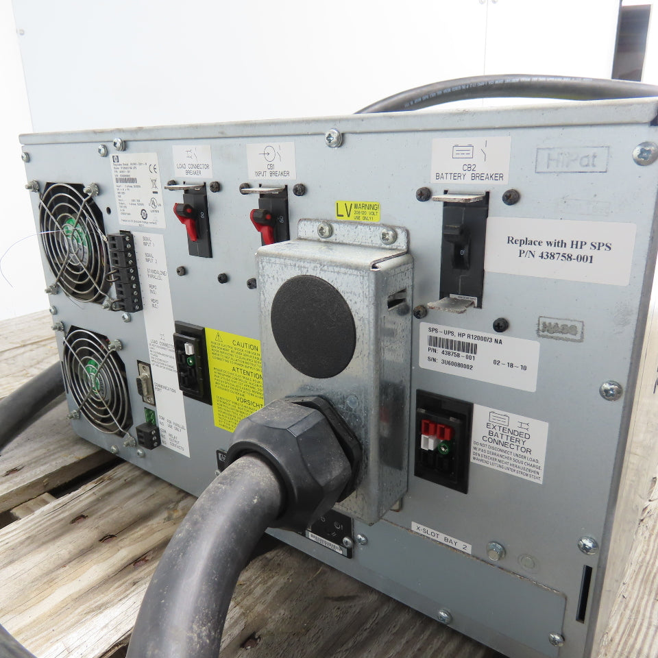 HP 434921-001 R12000/3 NAUPS 3Ph 208/120/240V Input Uninterruptible Power System
