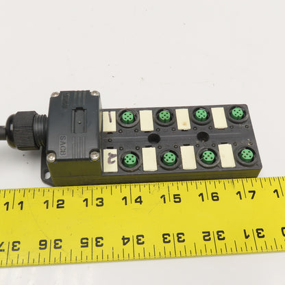 Phoenix Contact 1452916 Power Distribution Block 8 Slot M12