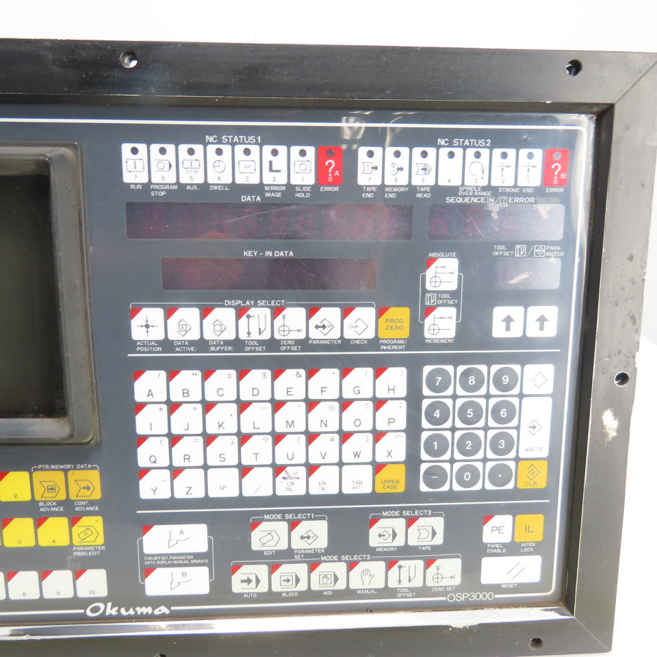 Okuma EUA-IC0007 Operator Interface Control Center Panel