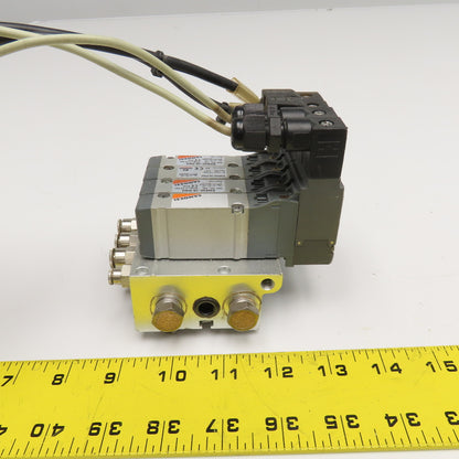 Camozzi EN530-16-PN3 2 Position Pneumatic Valve Bank 24VDC Coil G1/8