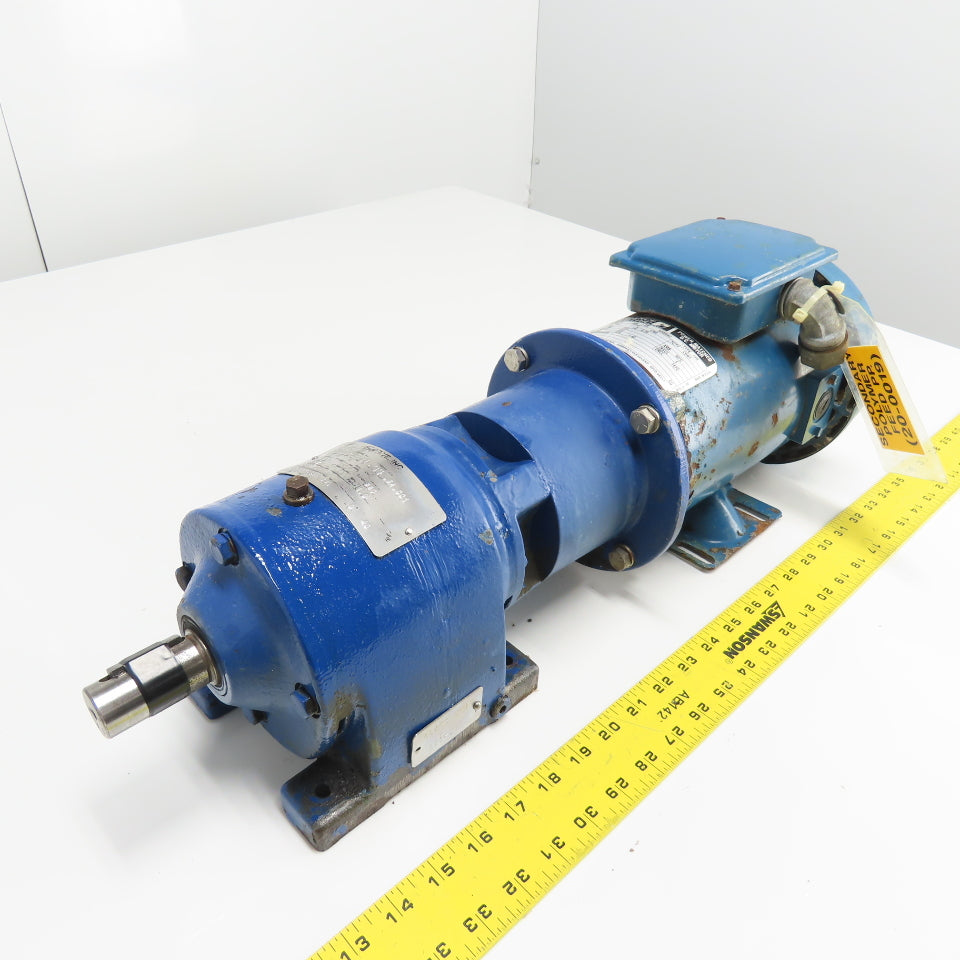 Sew-Eurodrive R40LP56 8.37:1 Ratio Inline Gear Motor 90VDC 1/4HP Tested
