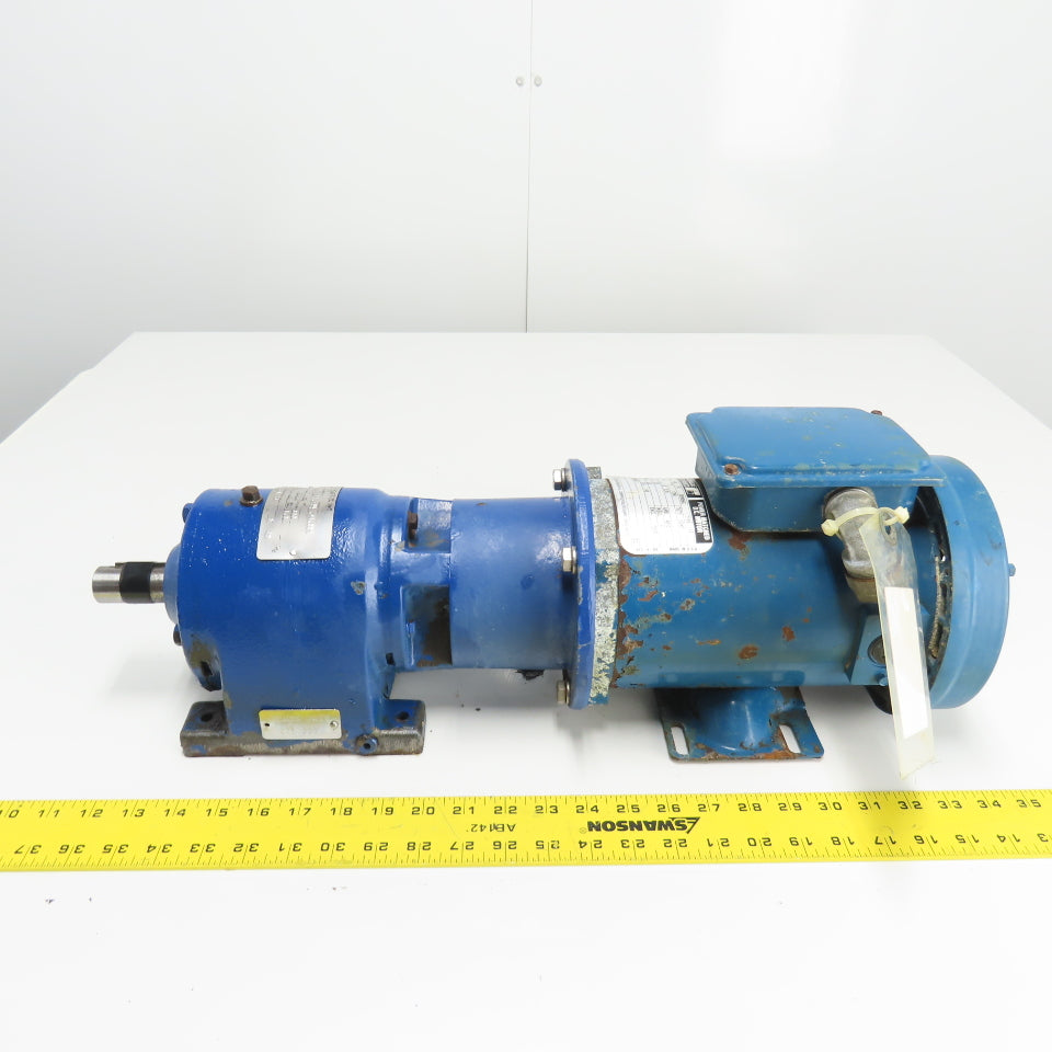 Sew-Eurodrive R40LP56 8.37:1 Ratio Inline Gear Motor 90VDC 1/4HP Tested
