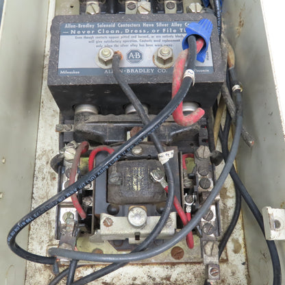 Allen Bradley Bulletin 712 Size 2 Fused Combination Starter Disconnect 440V 60Hz
