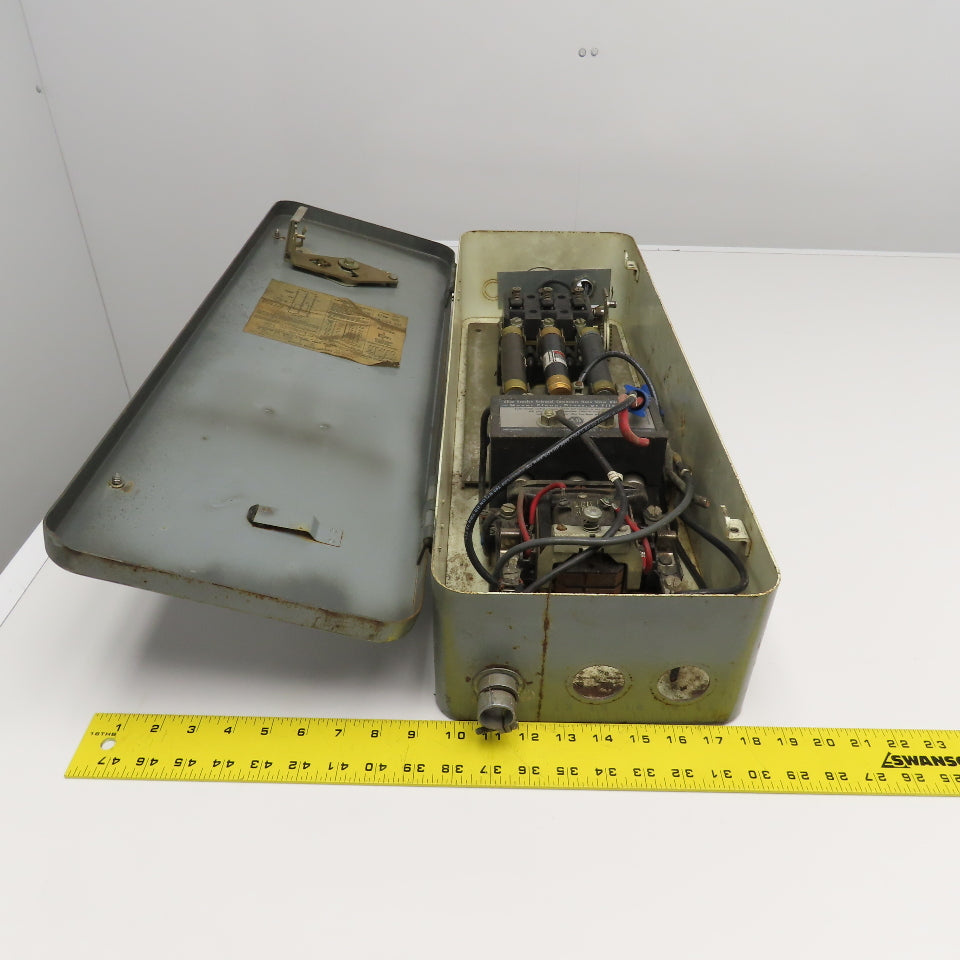 Allen Bradley Bulletin 712 Size 2 Fused Combination Starter Disconnect 440V 60Hz
