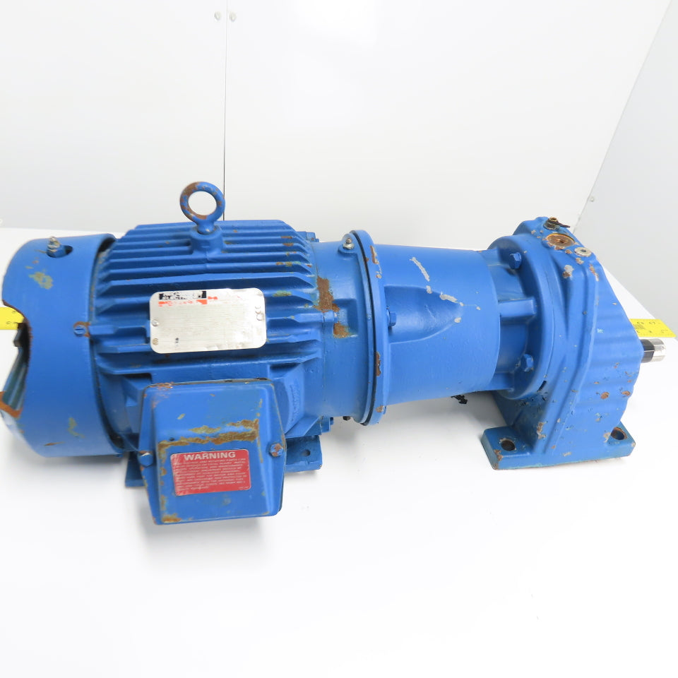 SEW Eurodrive RX77LP184 3.25:1 Ratio Inline Gear Motor Reducer 230/460V 3Ph 5HP