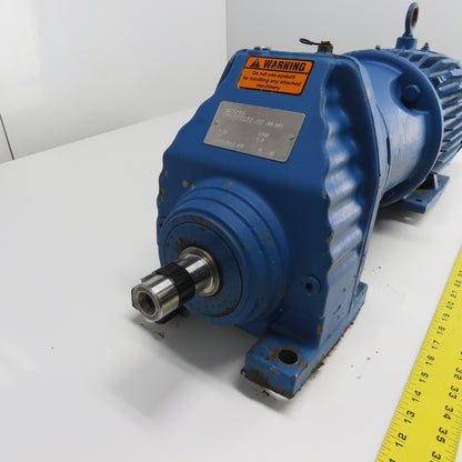 SEW Eurodrive RX77LP184 3.25:1 Ratio Inline Gear Motor Reducer 230/460V 3Ph 5HP