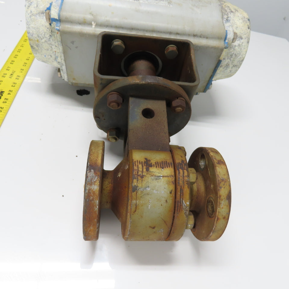 Jamsbury VPVL450 SR6 B HTC 1" Pneumatic Valve Actuator 116PSI W/Position Monitor