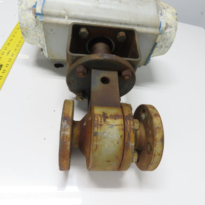 Jamsbury VPVL450 SR6 B HTC 1" Pneumatic Valve Actuator 116PSI W/Position Monitor