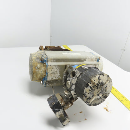 Jamsbury VPVL450 SR6 B HTC 1" Pneumatic Valve Actuator 116PSI W/Position Monitor