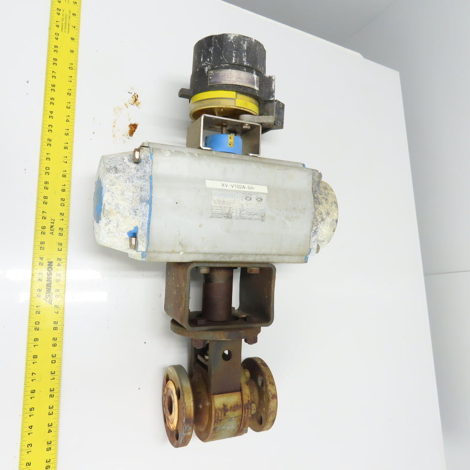 Jamsbury VPVL450 SR6 B HTC 1" Pneumatic Valve Actuator 116PSI W/Position Monitor