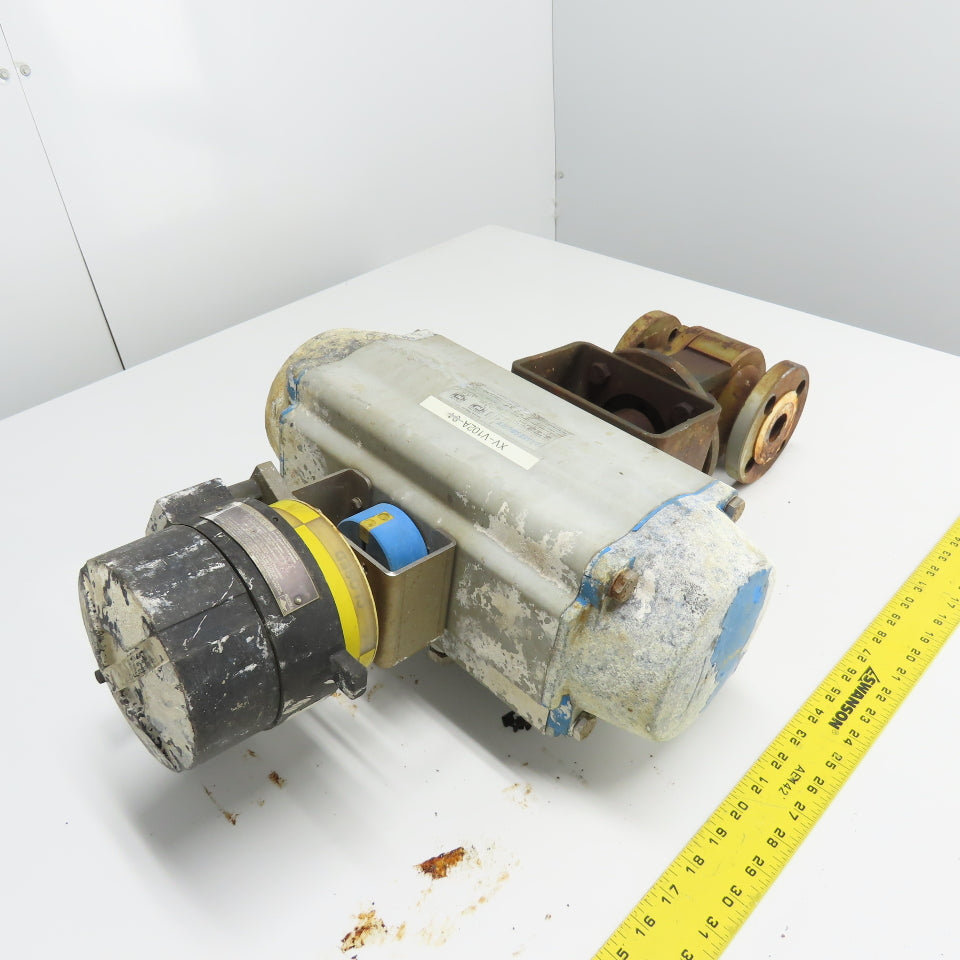 Jamsbury VPVL450 SR6 B HTC 1" Pneumatic Valve Actuator 116PSI W/Position Monitor