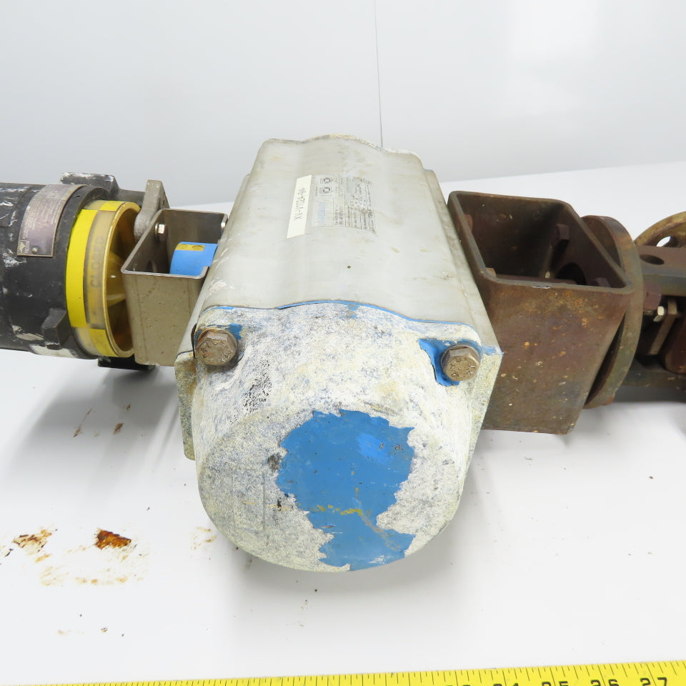 Jamsbury VPVL450 SR6 B HTC 1" Pneumatic Valve Actuator 116PSI W/Position Monitor