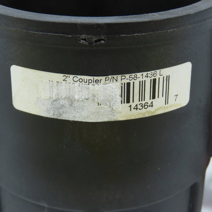 Camelot P-58-1436 L 2" NPT Female x 2" Female Slip Coupler Assembly Type D