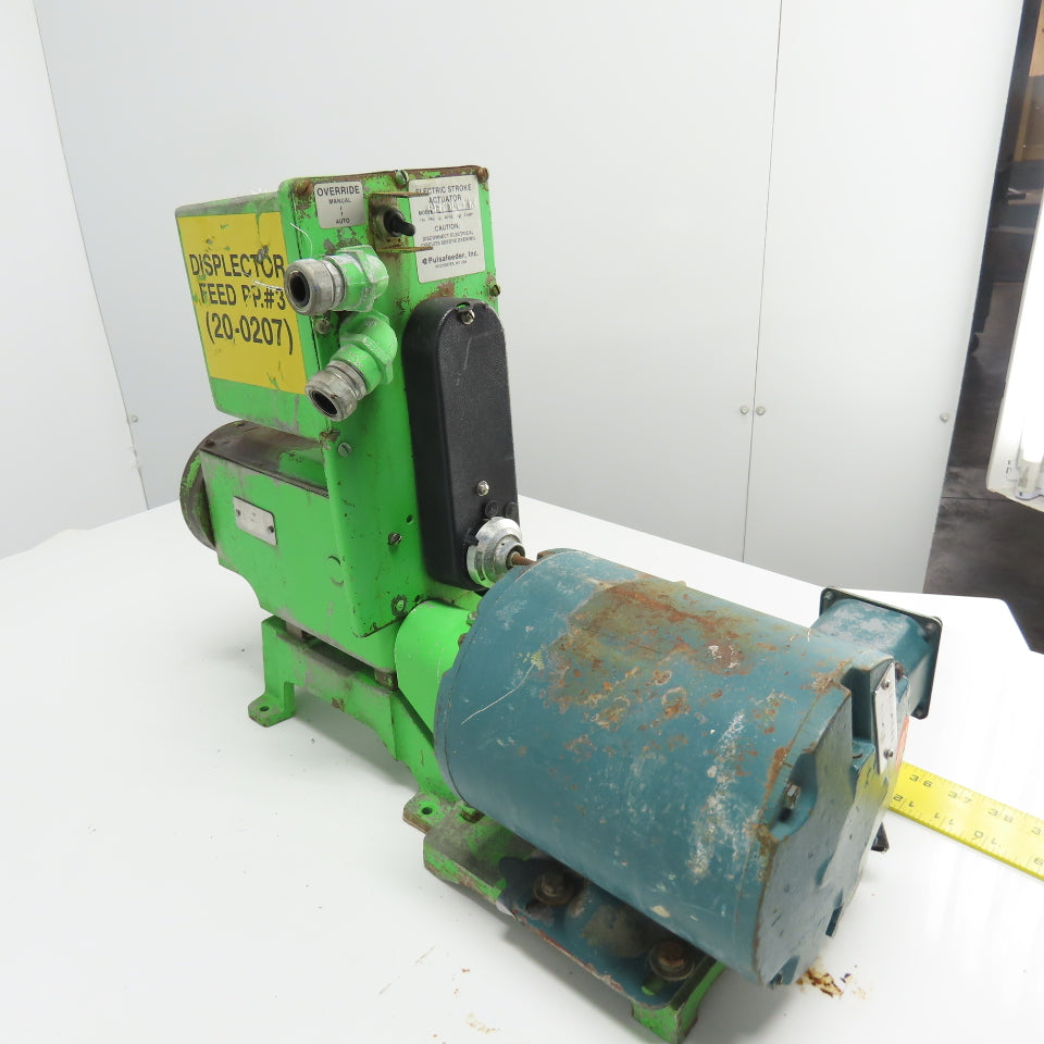 Pulsafeeder 680C-S-AE Diaphragm Metering Pump 20:1 Ratio 16.4GPH 110PSIG 230/460