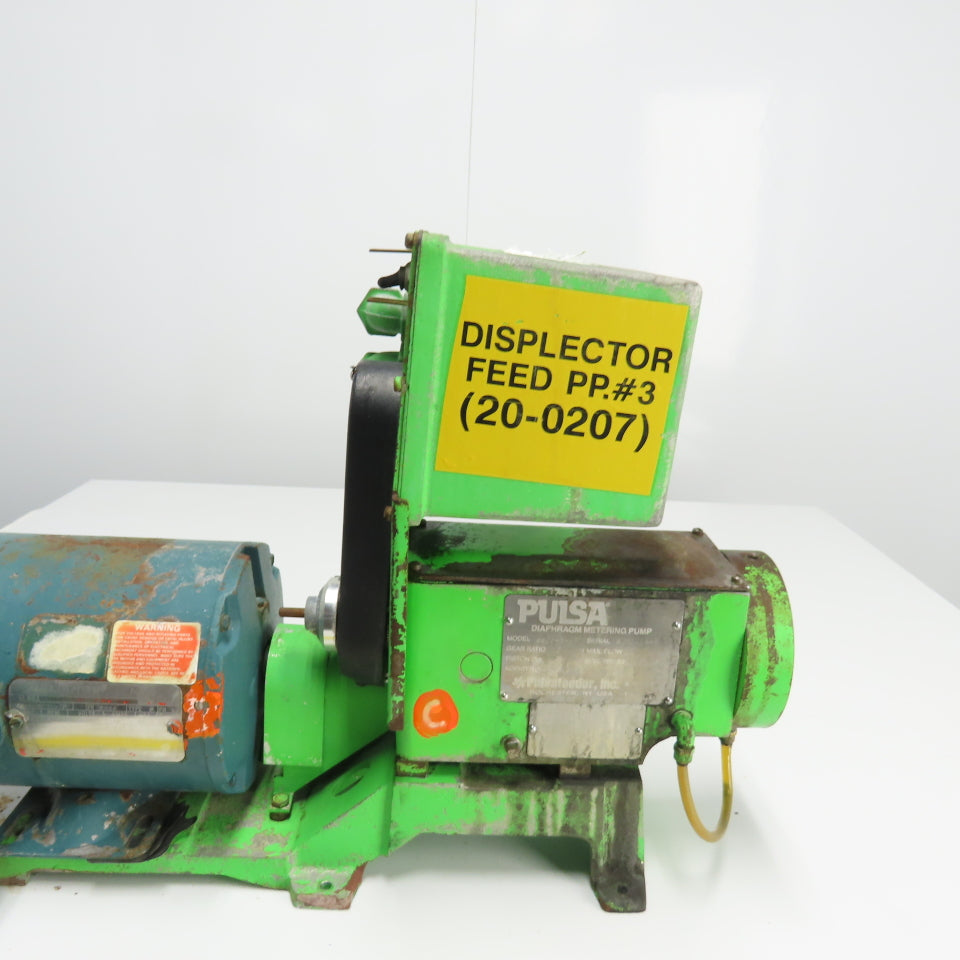 Pulsafeeder 680C-S-AE Diaphragm Metering Pump 20:1 Ratio 16.4GPH 110PSIG 230/460