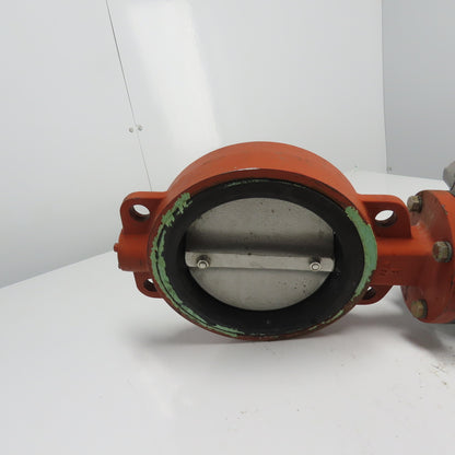 Auma SG05 1/10HP 120V 1Ph Rotary Valve Actuator W/ 7" Butterfly Valve