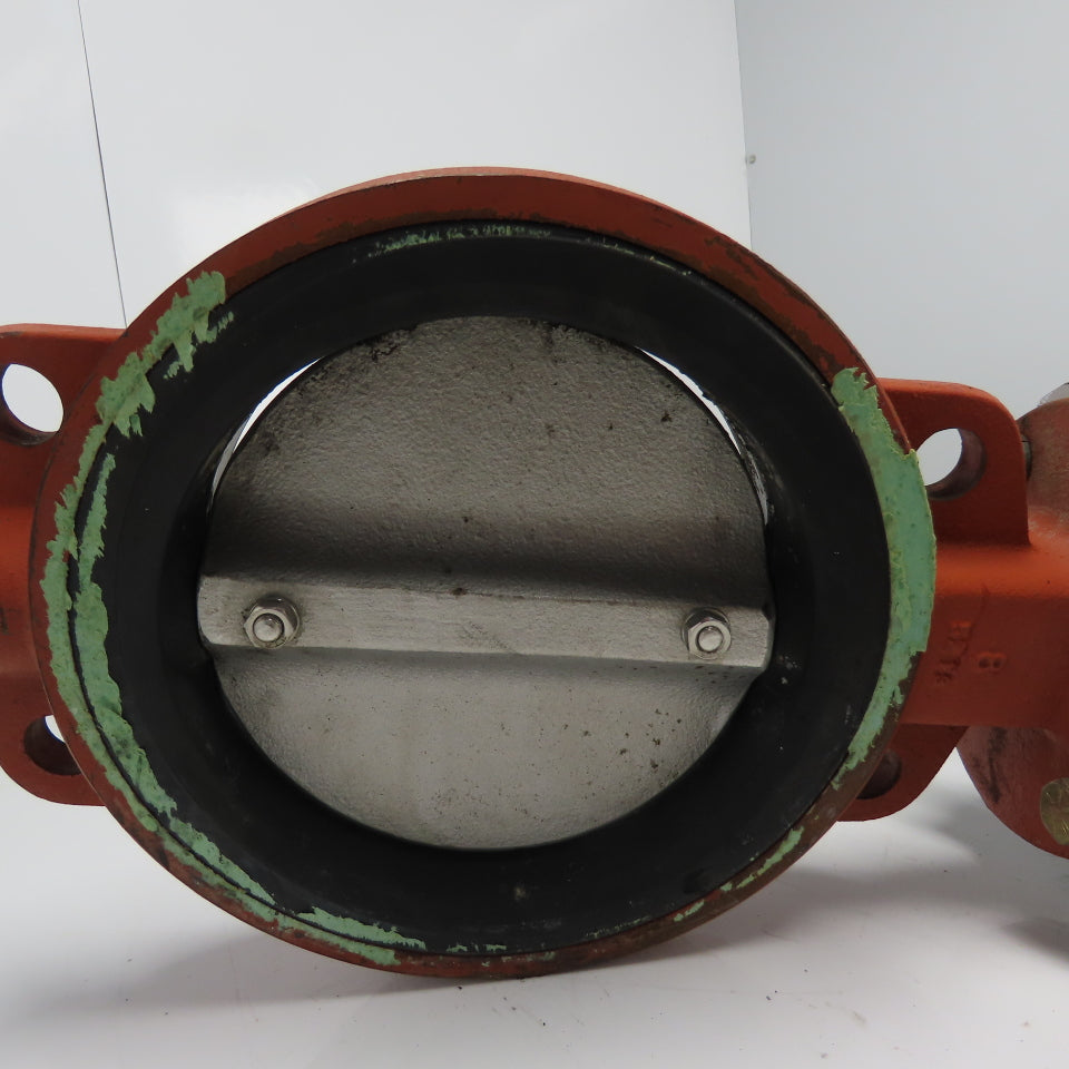 Auma SG05 1/10HP 120V 1Ph Rotary Valve Actuator W/ 7" Butterfly Valve