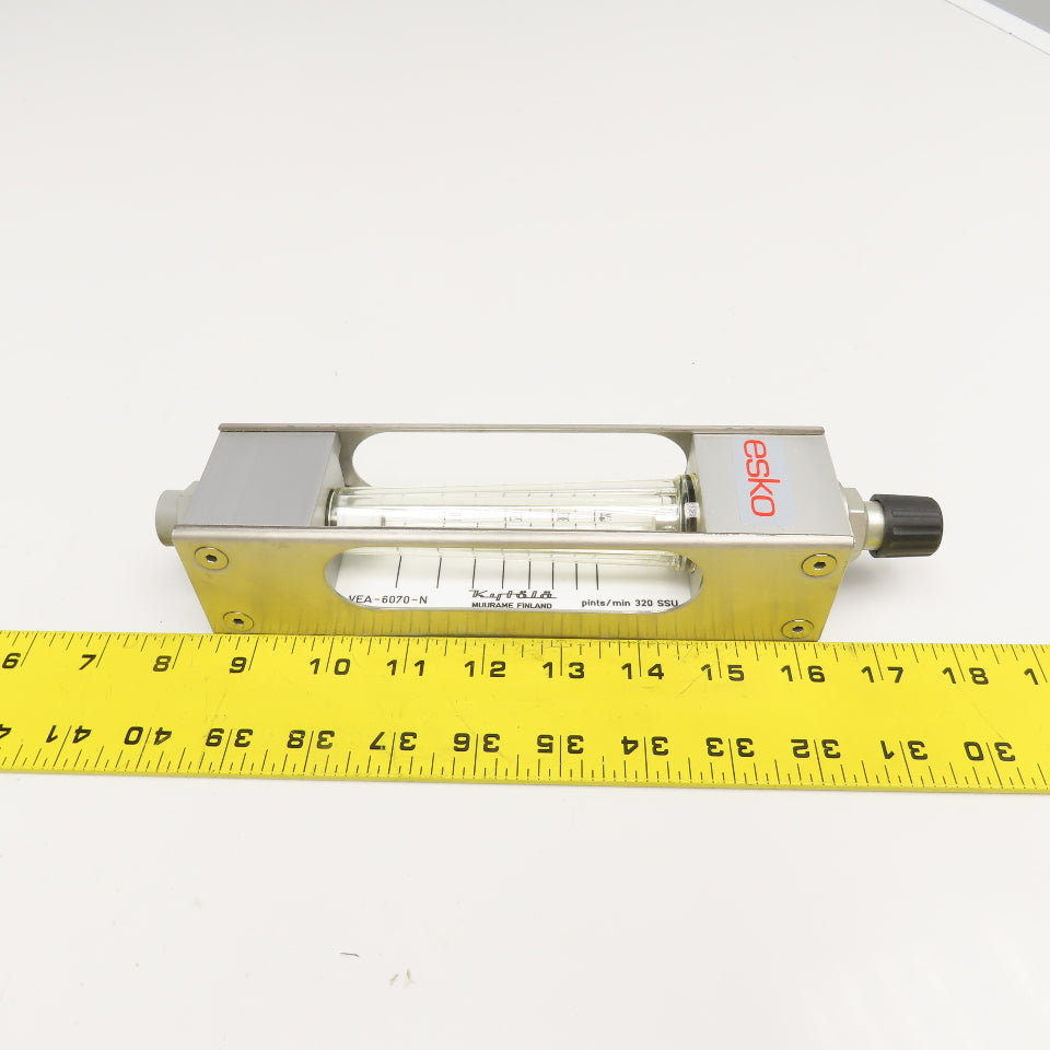 Kytola VEA-6070-N Variable Area Flow Meter 0-4 Pints/min SSU 1/2" NPT