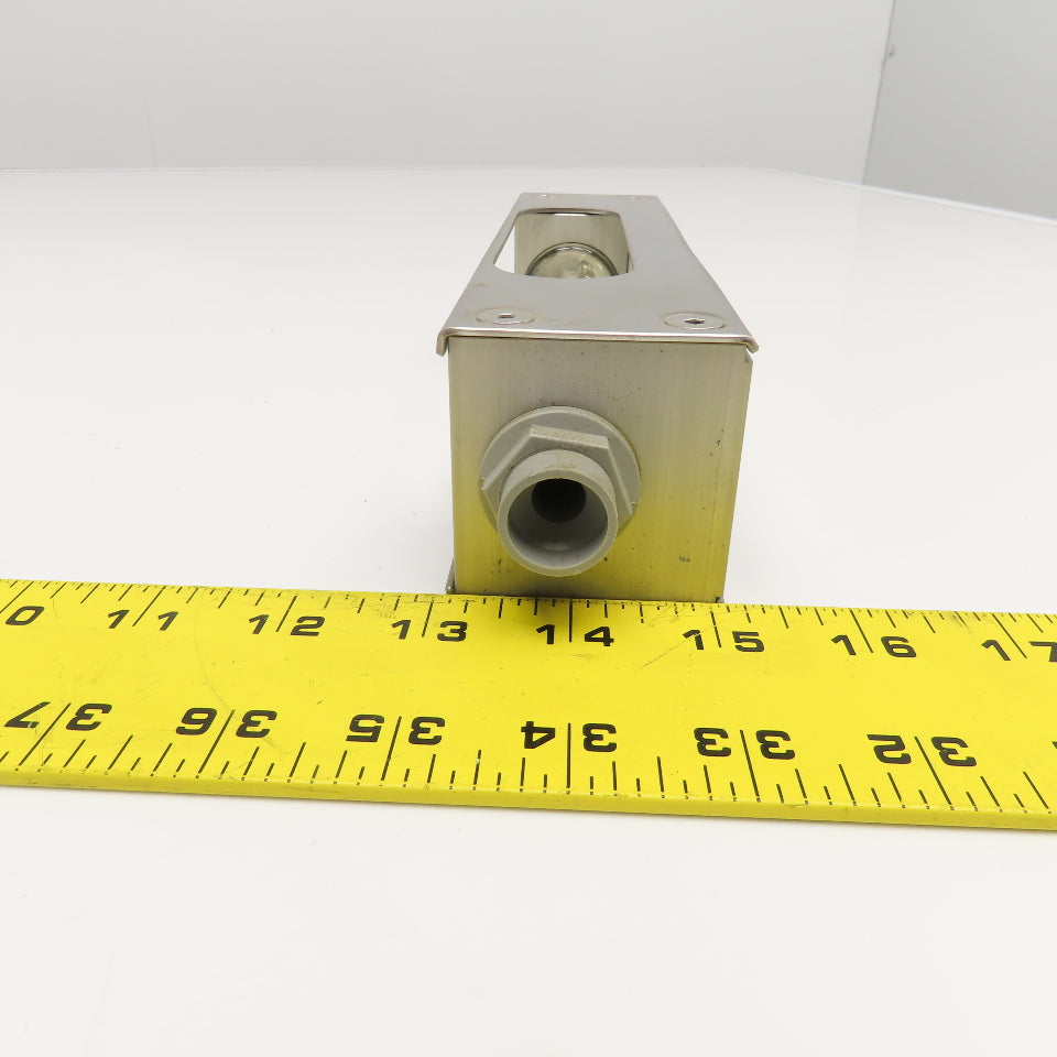 Kytola VEA-6070-N Variable Area Flow Meter 0-4 Pints/min SSU 1/2" NPT