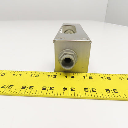 Kytola VEA-6070-N Variable Area Flow Meter 0-4 Pints/min SSU 1/2" NPT