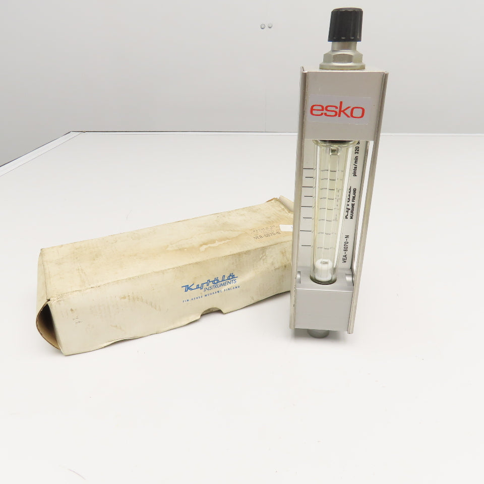 Kytola VEA-6070-N Variable Area Flow Meter 0-4 Pints/min SSU 1/2" NPT