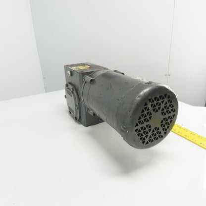 Boston Gear 60:1 Ratio Gear Motor 3/4Hp 230/460V 3Ph 29.19RPM Output