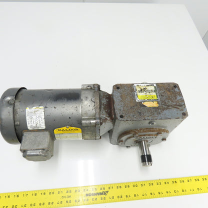 Boston Gear 60:1 Ratio Gear Motor 3/4Hp 230/460V 3Ph 29.19RPM Output