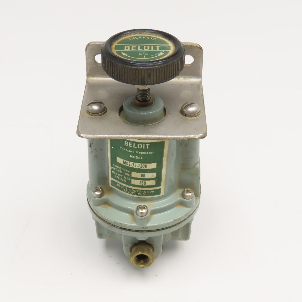 Beloit MC2-75-120B 3/8" NPT Compressed Air Pressure Regulator