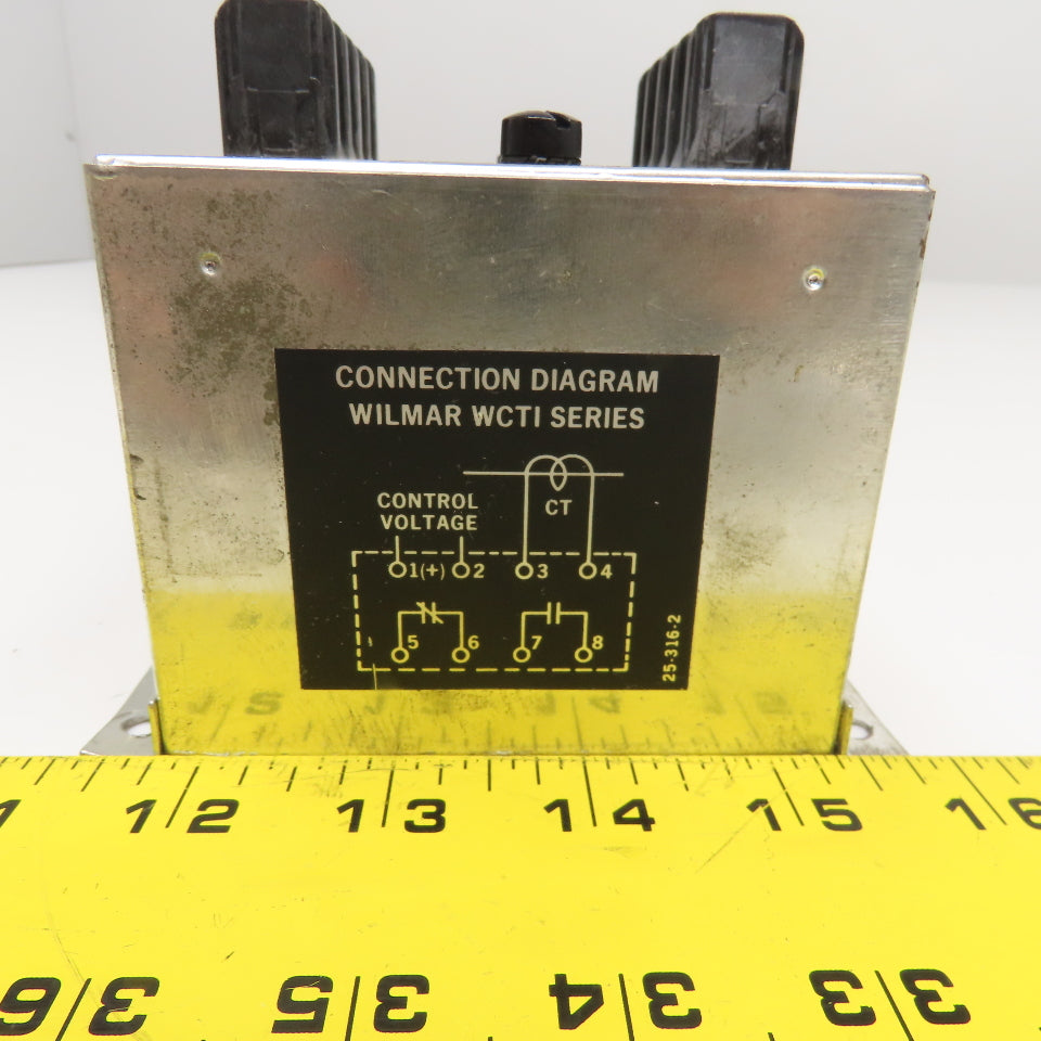 Wilmar Electronics WCT1-120AC-5 Overcurrent Relay 1.0-5.0A 120VAC 0.5-20s