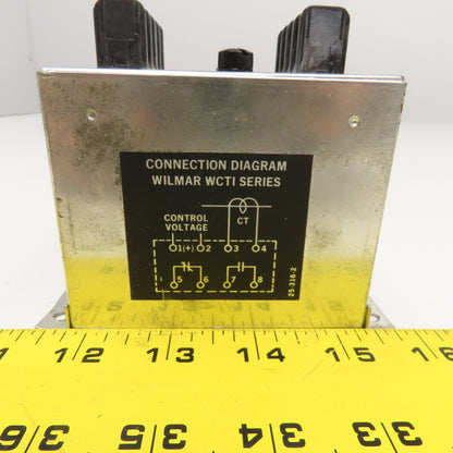 Wilmar Electronics WCT1-120AC-5 Overcurrent Relay 1.0-5.0A 120VAC 0.5-20s