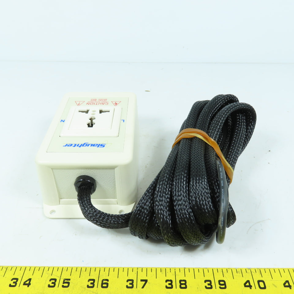 Slaughter 99-10001-01 Universal Receptacle Adapter Box High Voltage 10' Cable