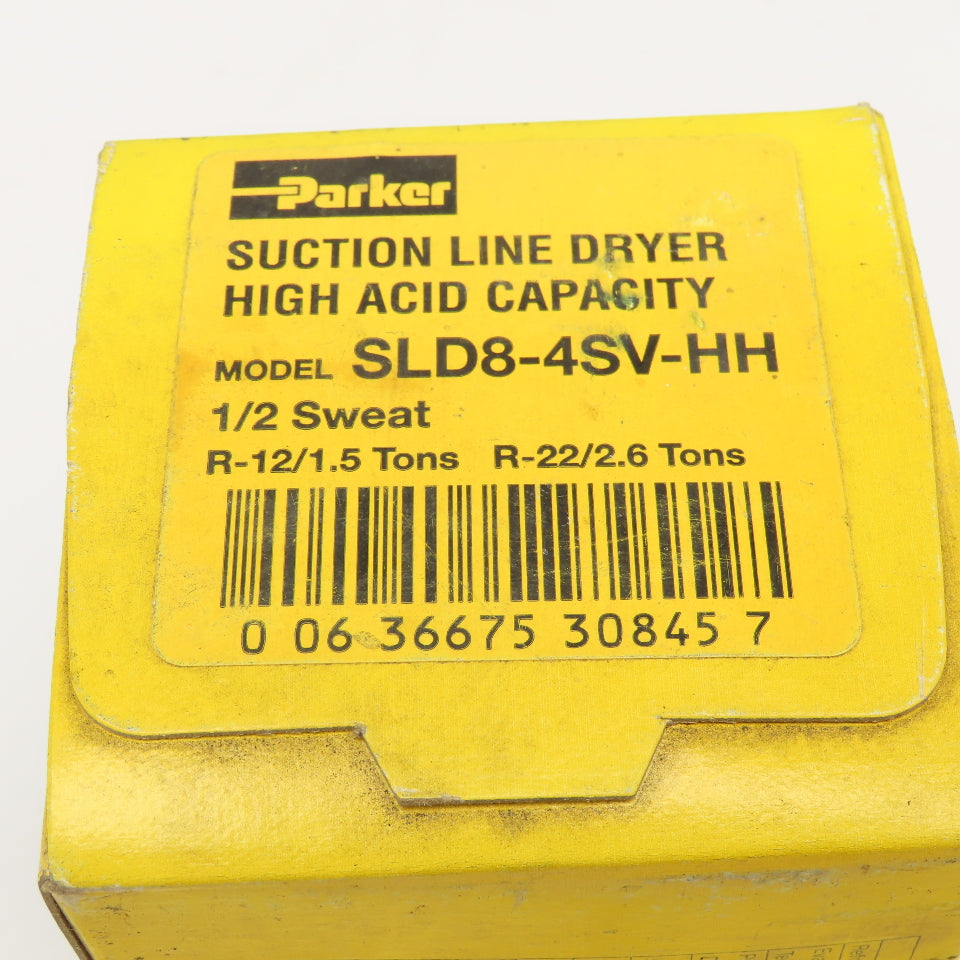 Parker SLD8-4SV-HH 1/2" Sweat Suction Line Dryer R-12/1.5 Ton