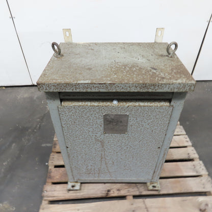 Niagra 30KVA Transformer 480V Pri 208Y/120V Sec 3Ph Tested