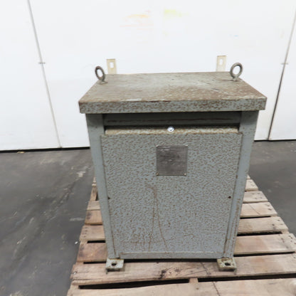 Niagra 30KVA Transformer 480V Pri 208Y/120V Sec 3Ph Tested