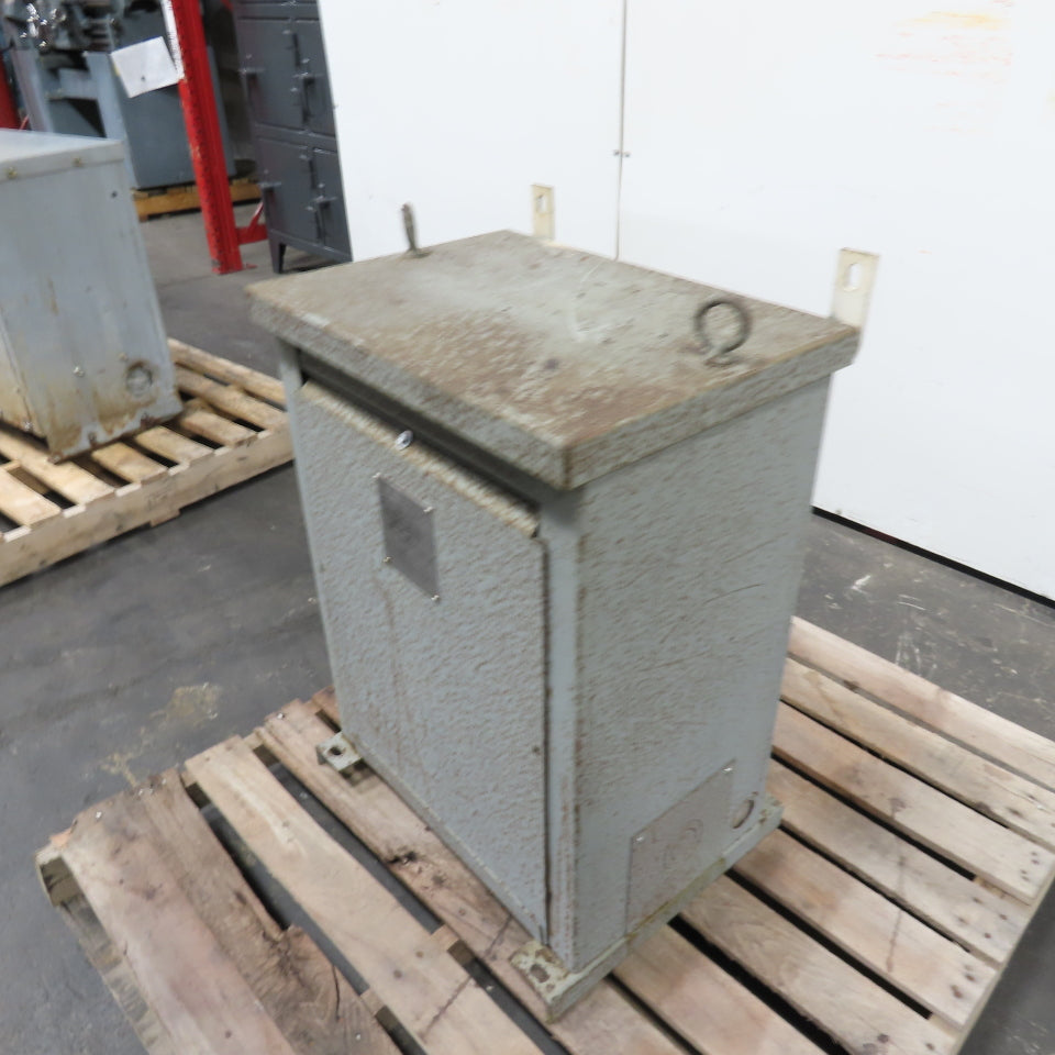 Niagra 30KVA Transformer 480V Pri 208Y/120V Sec 3Ph Tested