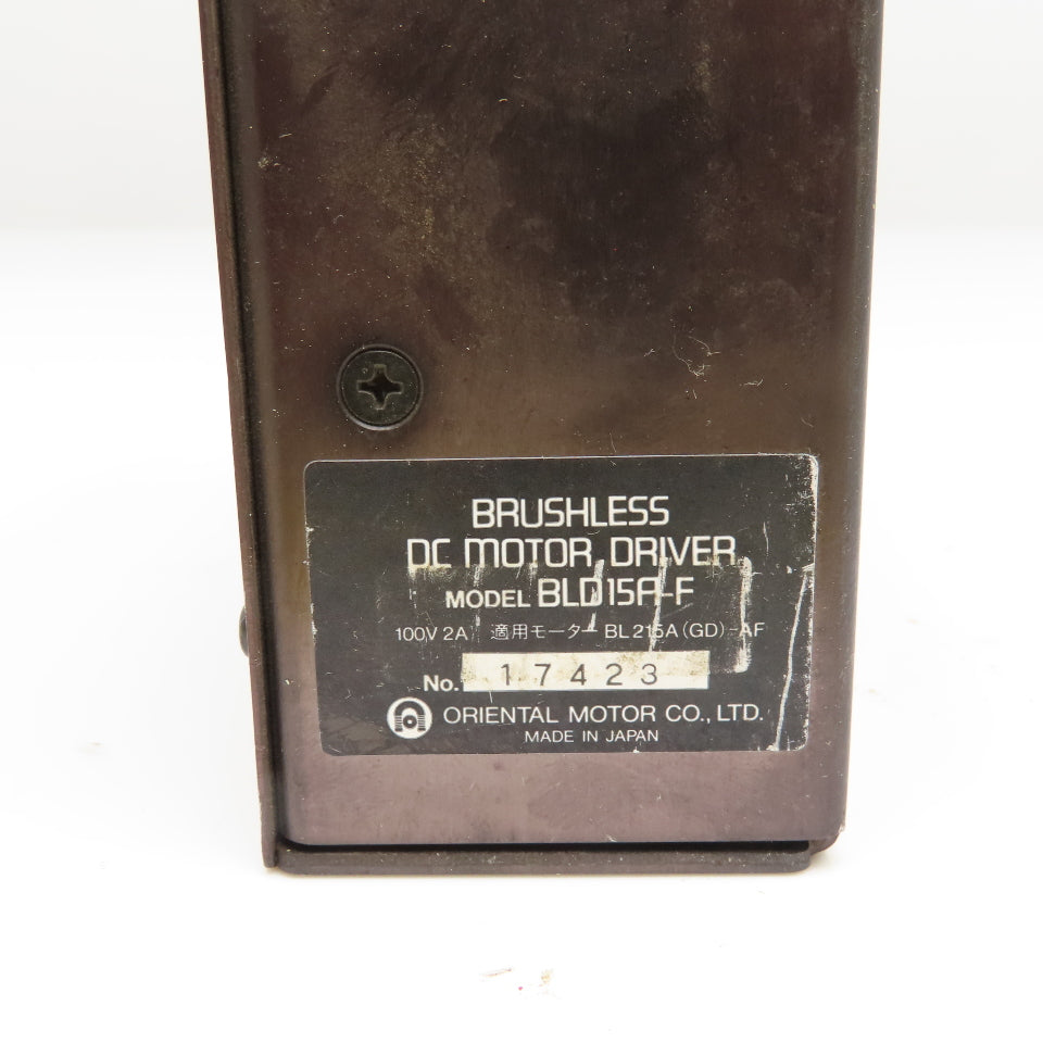 Oriental Motor BLD15A-F Vexta Brushless DC Motor Driver