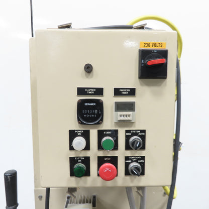Tipton EFF 40 R 40L Centrifugal Disc Wet Media Finishing Machine 3Ph 230V 2HP