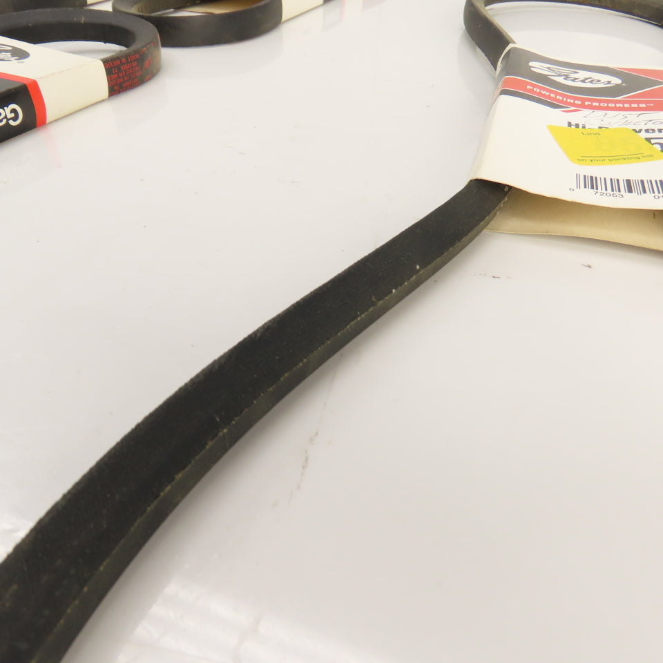 Gates B55 B29 Hi-Power II V-Belt 21/32" x 58" & 21/32" x 32" Mixed Lot Of 9