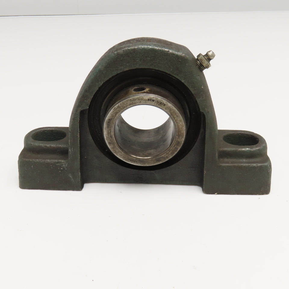 Dodge 1-3/4" Bore 2 Bolt Mount Pillow Block Bearing Unit Used