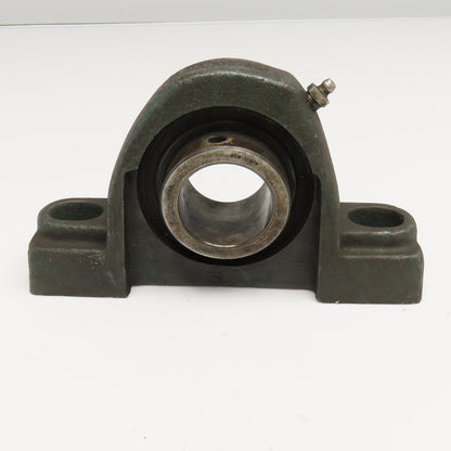 Dodge 1-3/4" Bore 2 Bolt Mount Pillow Block Bearing Unit Used