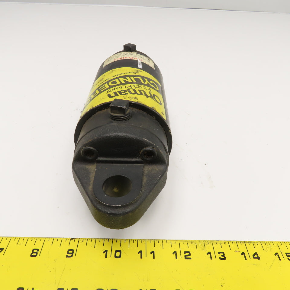Ortman 101D 3" Bore 2" Stroke Double Acting Pneumatic Cylinder
