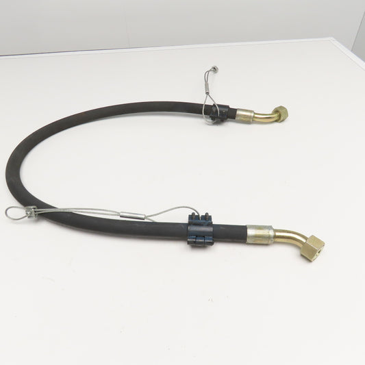 5/8" Hydraulic Hose Assembly (-10) Female Flat Face 45° Fitted 3625 PSI 52" Long