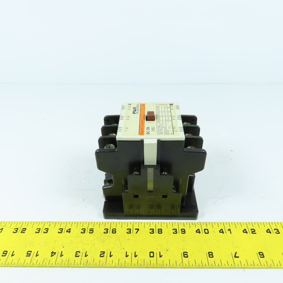 Fuji 4NC2H0# SC-3N Magnetic Contactor 600V 40HP 70A 110V Coil