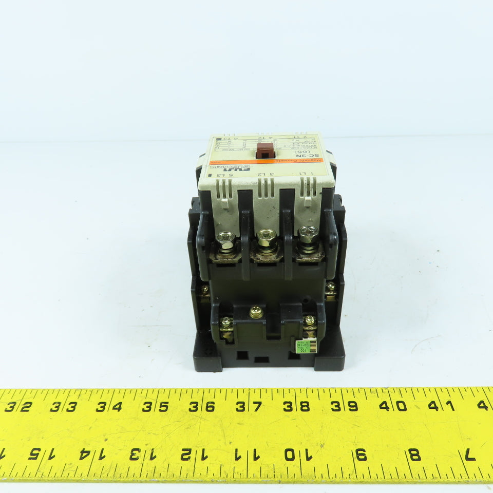 Fuji 4NC2H0# SC-3N Magnetic Contactor 600V 40HP 70A 110V Coil