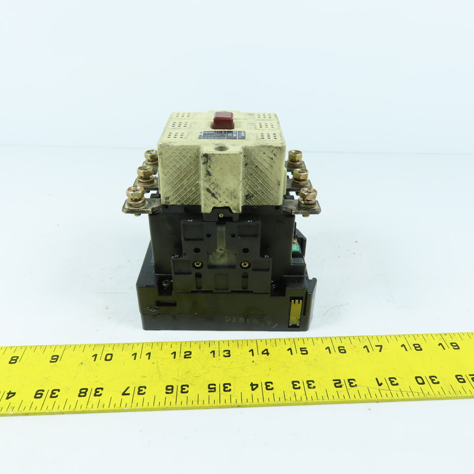 Fuji SC-4N 600V Magnetic Contactor 37kW 135A 100-127V Coil