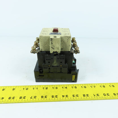 Fuji SC-4N 600V Magnetic Contactor 37kW 135A 100-127V Coil